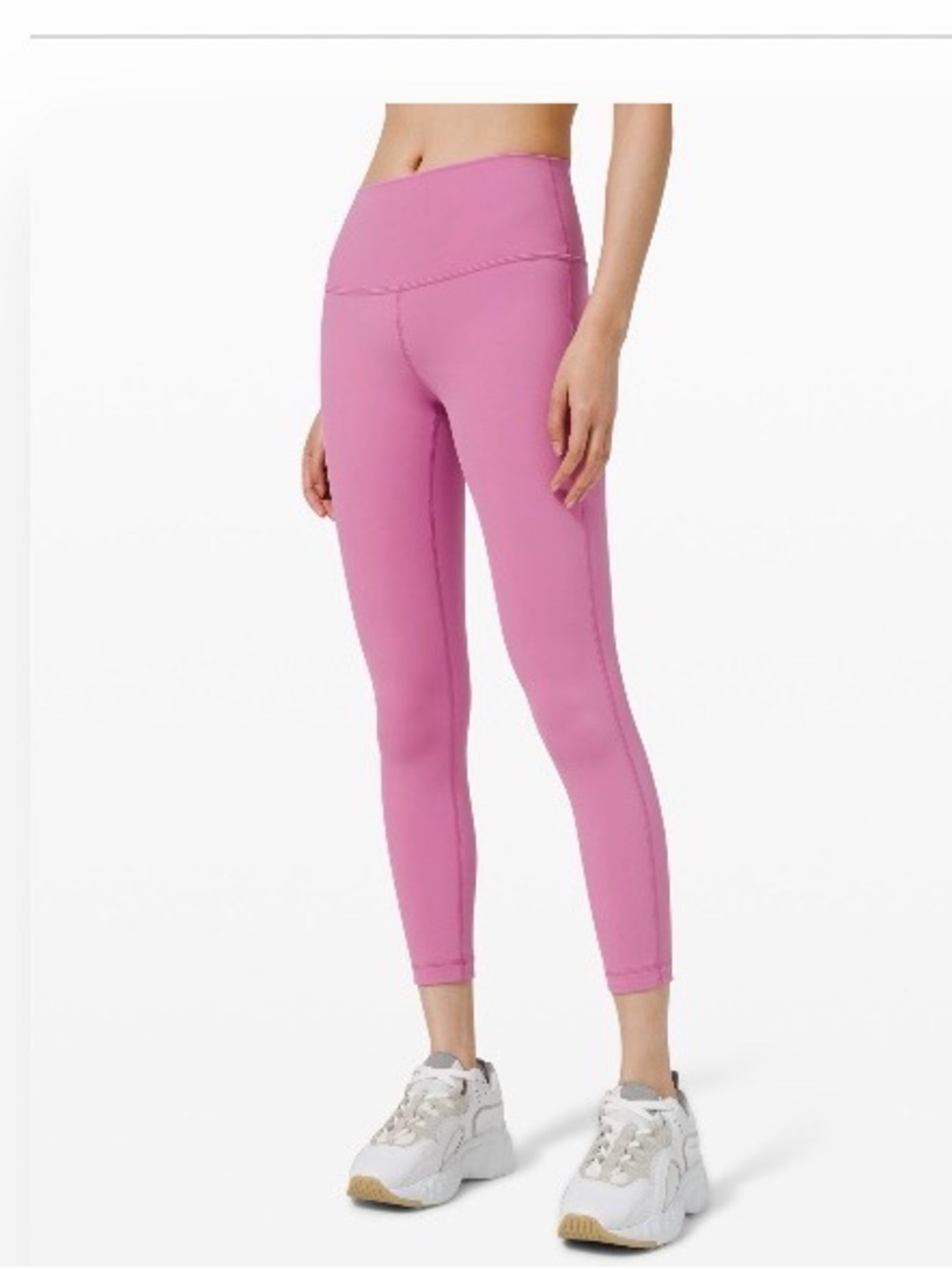 lululemon athletica Magenta Glow Pink high-Waist Leggings size 10 wonder under